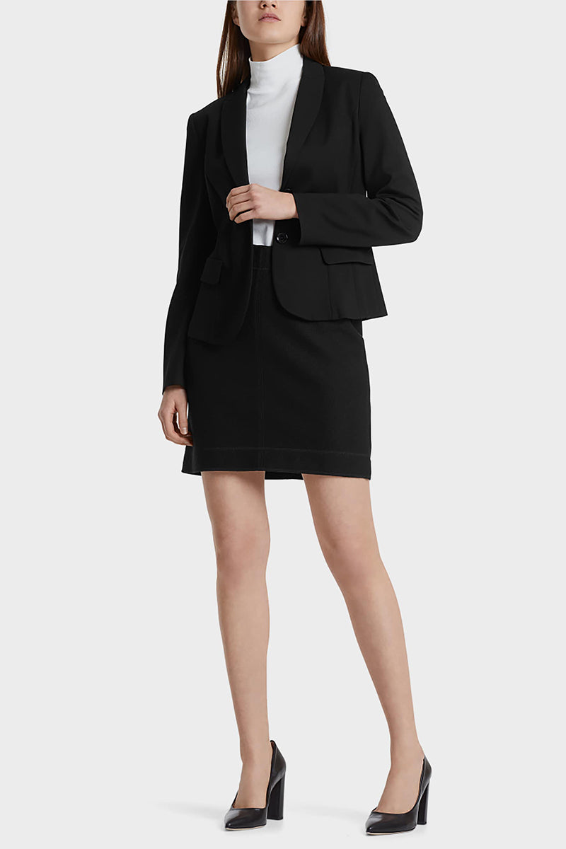 Light blazer in fine jersey