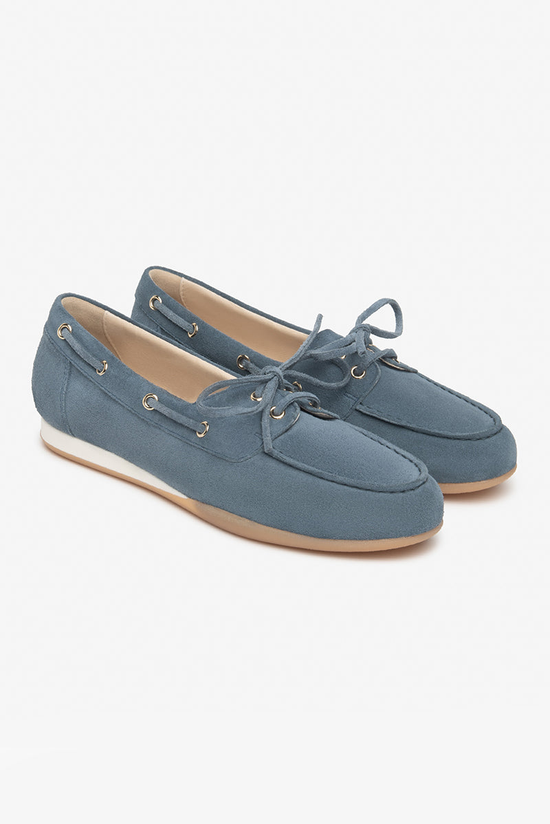 Suede loafers