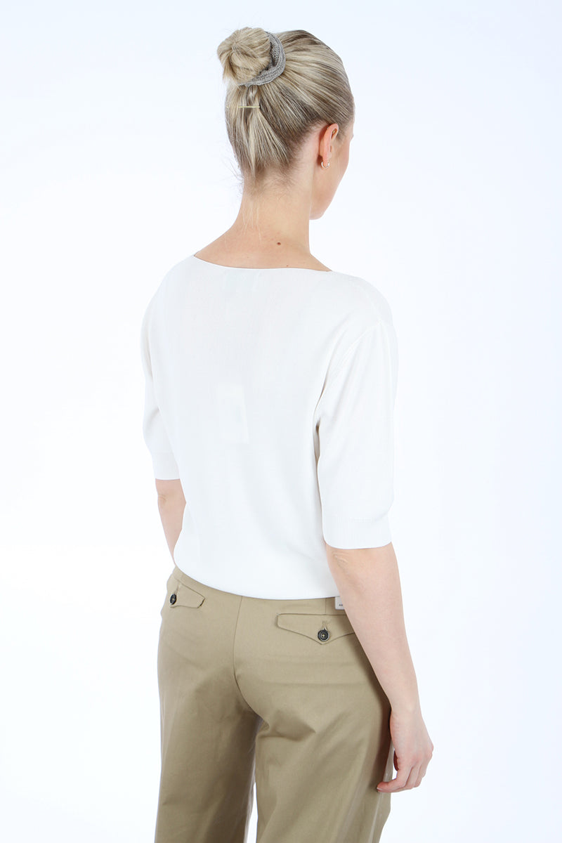 Pullover with  v-neck