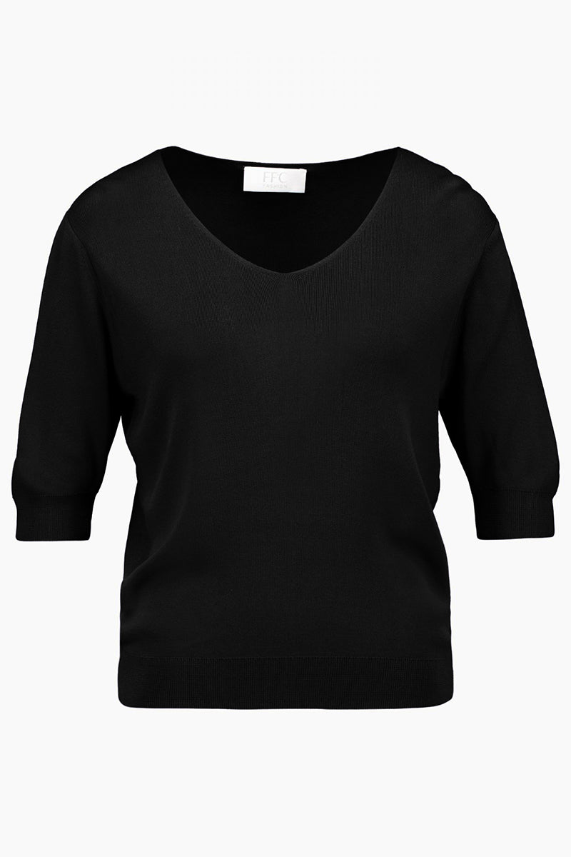 Pullover with  v-neck