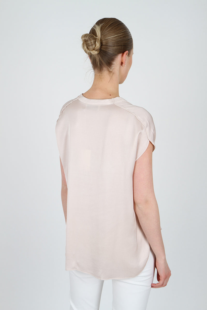 Top with pleat