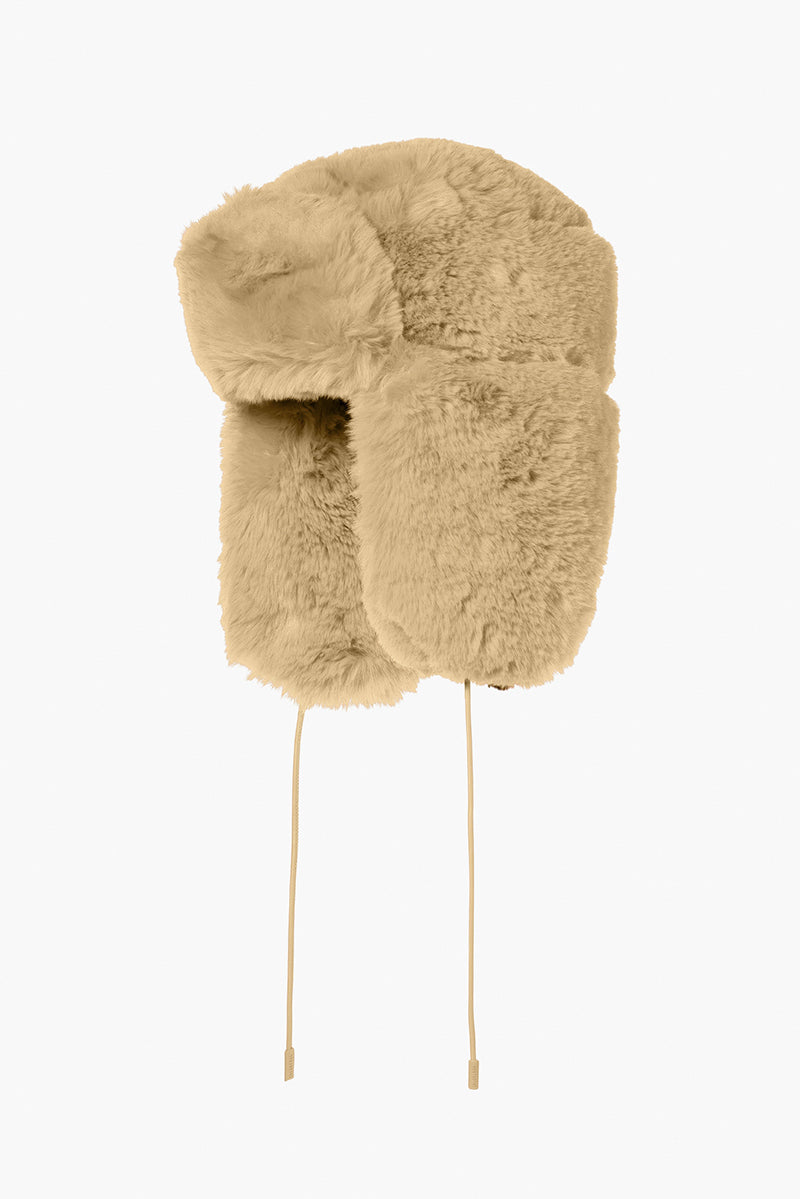 Cher Fluffy Aviator Hat