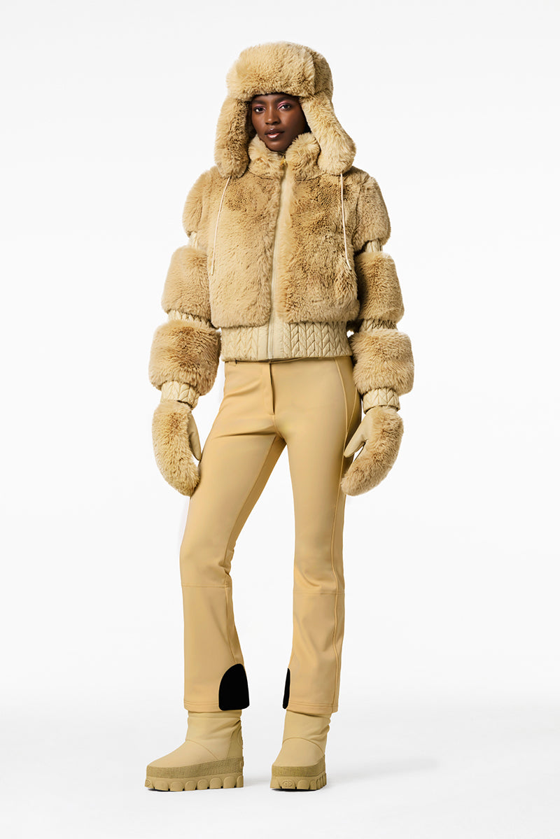 Furry Ski Jacket