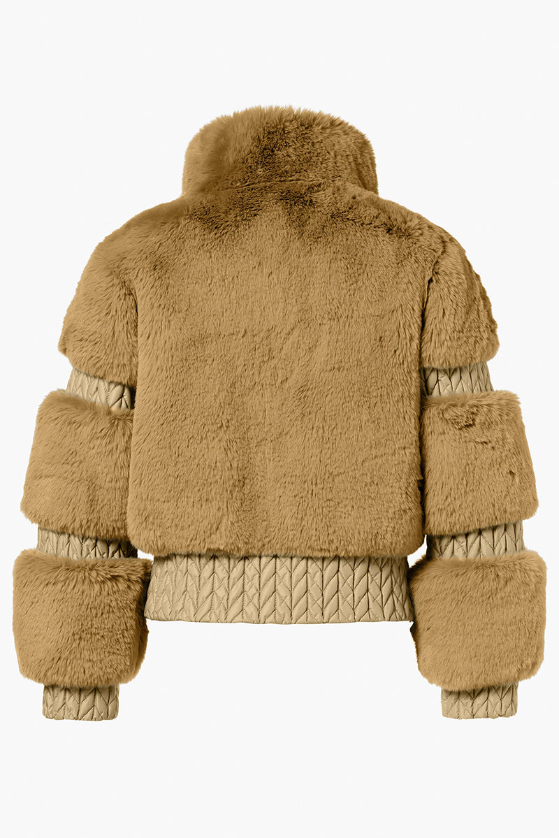 Furry Ski Jacket
