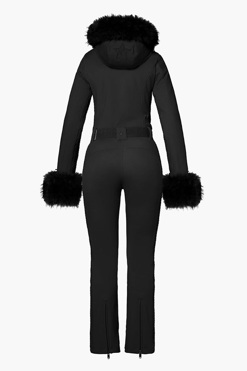 Angele Ski Suit Faux Border