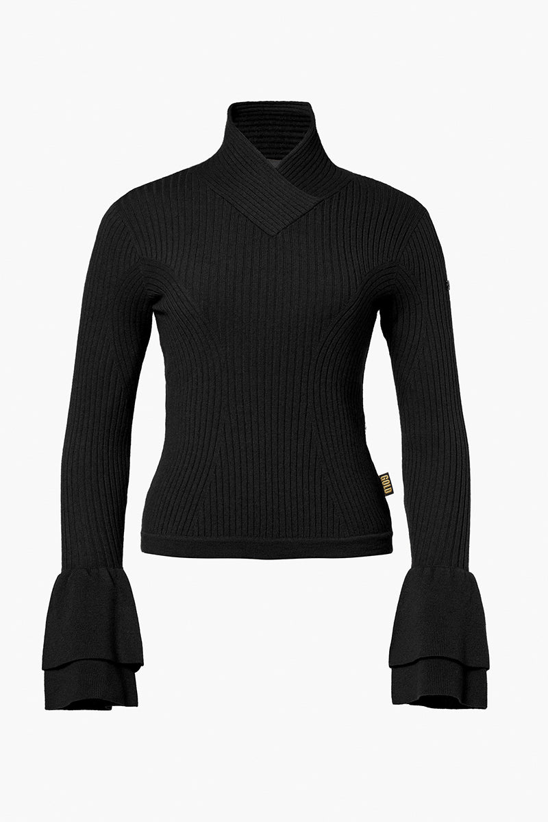 Fiori Long Sleeve Knit Sweater