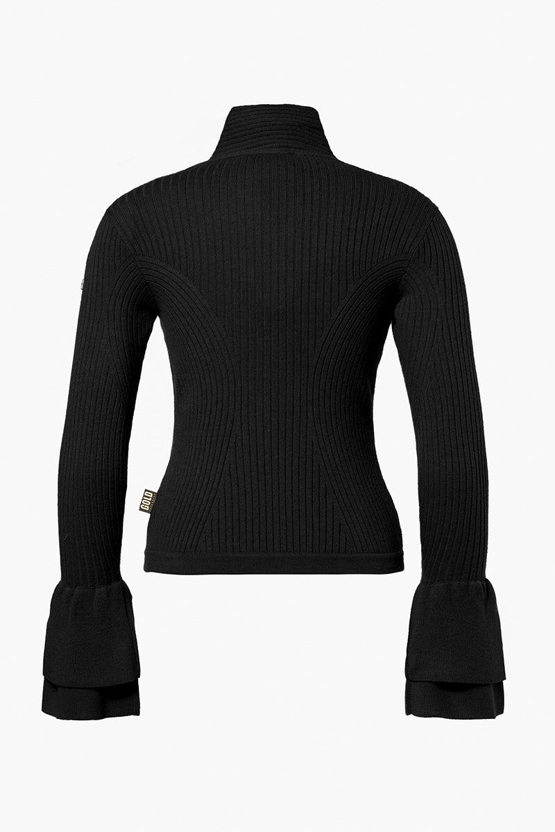 Fiori Long Sleeve Knit Sweater