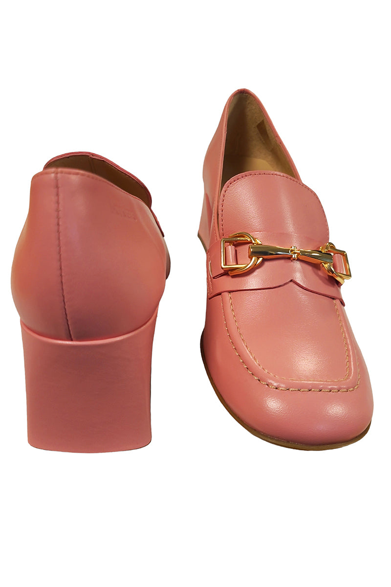 Heel moccasin Blush