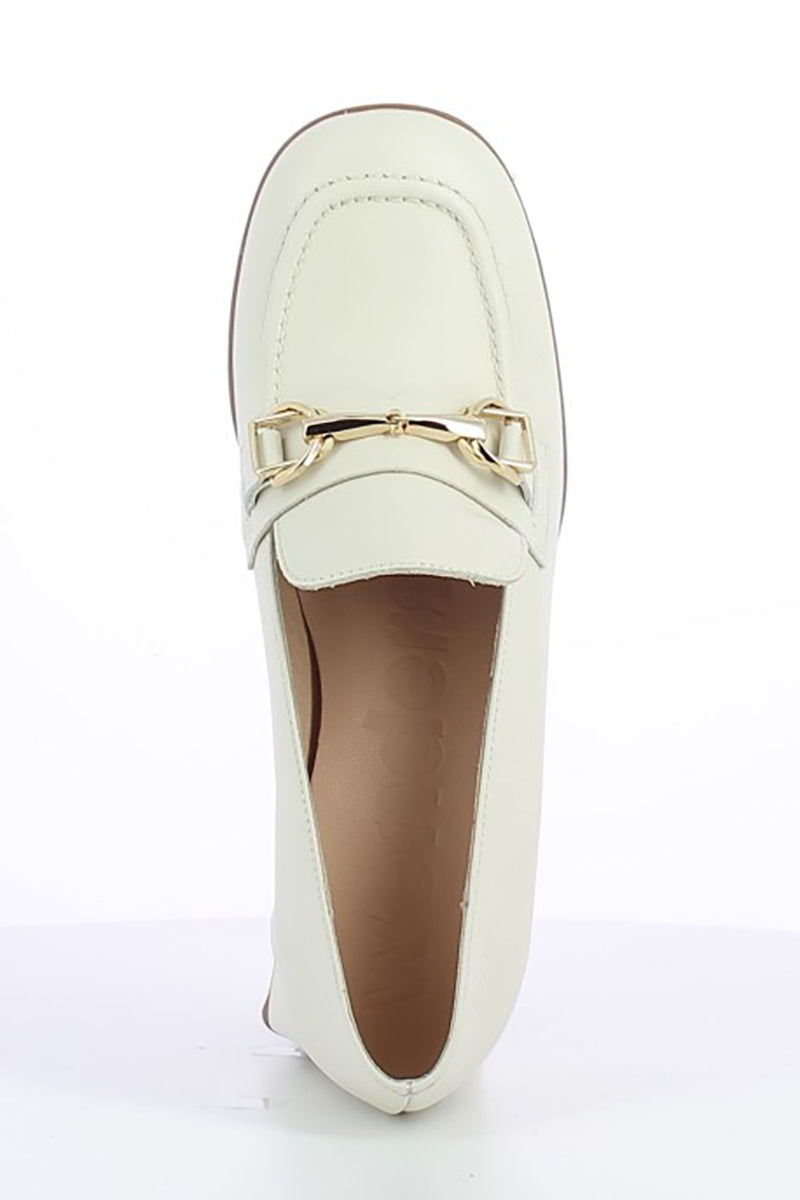 Heel moccasin Offwhite