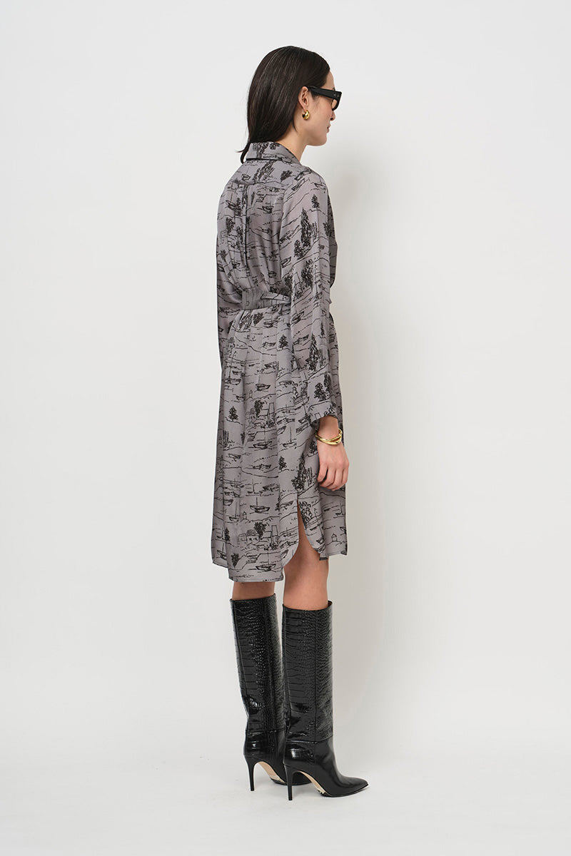 Pop over dress short