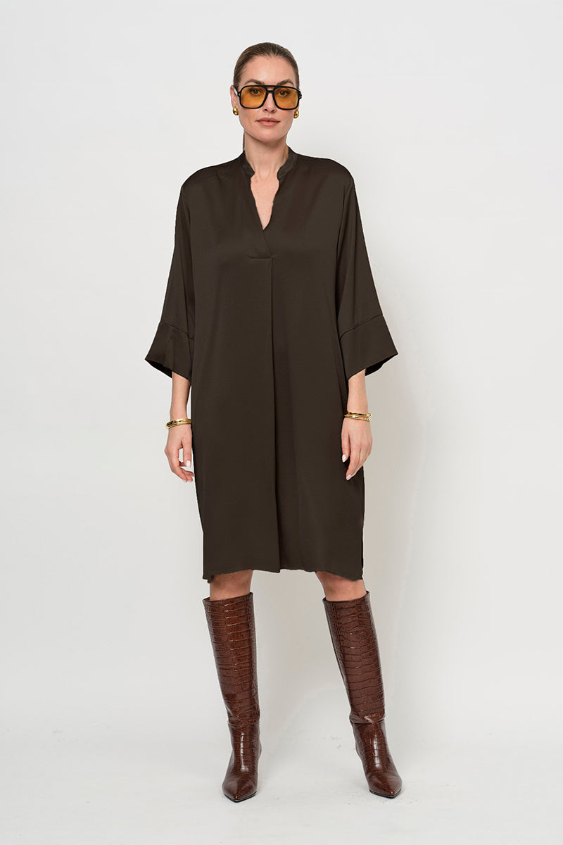 Pop-over dress short