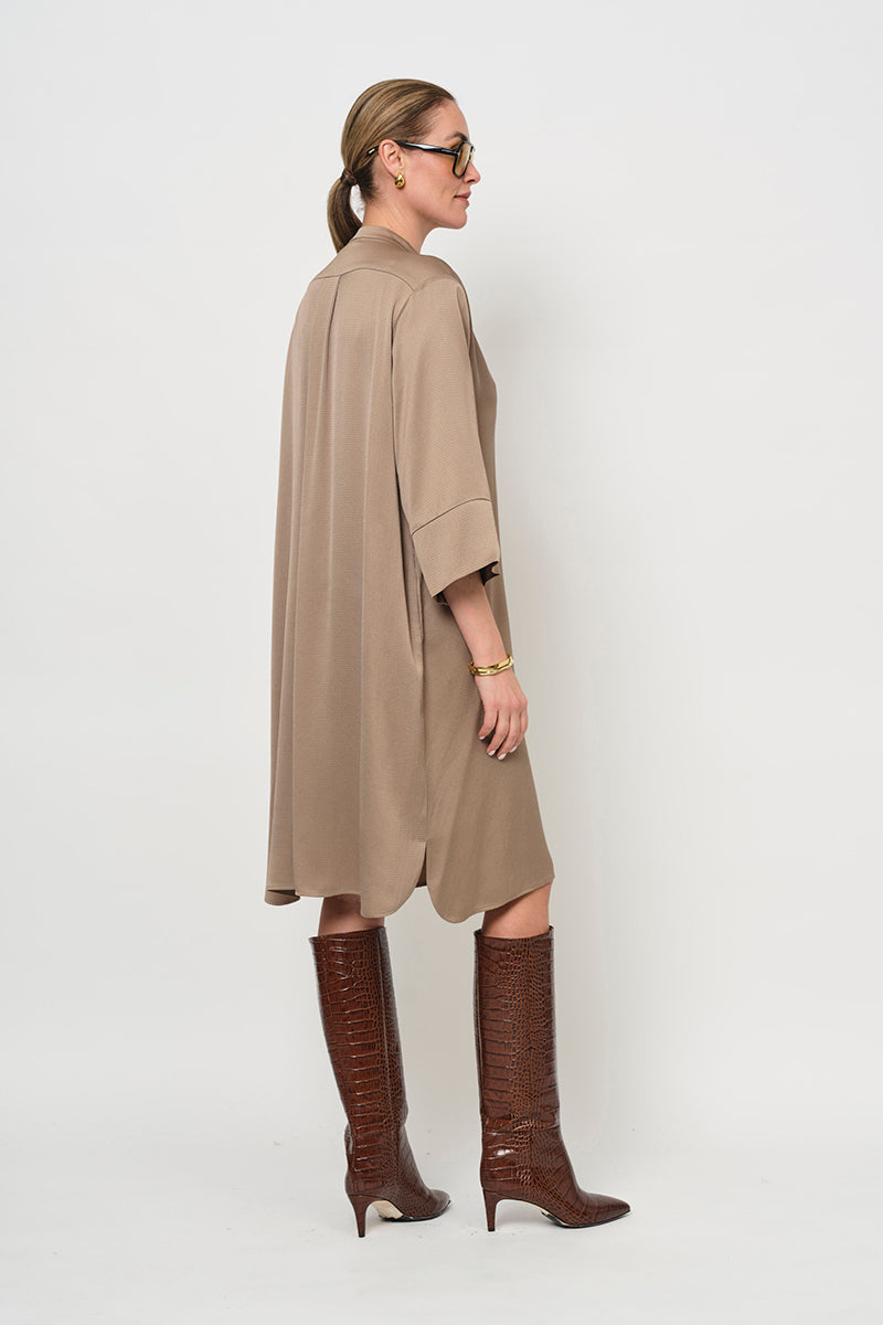 Pop-over dress short