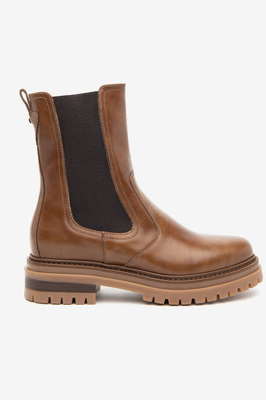 Leather chelsea boots