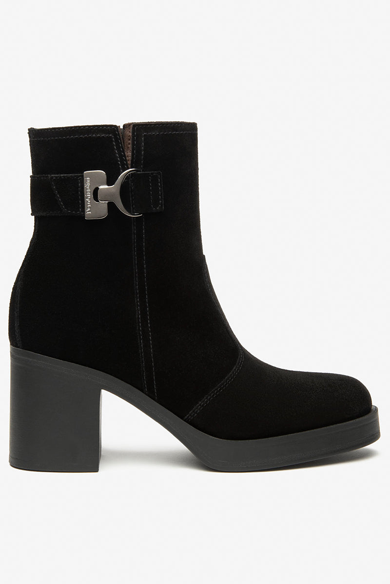 Suede ankle boots