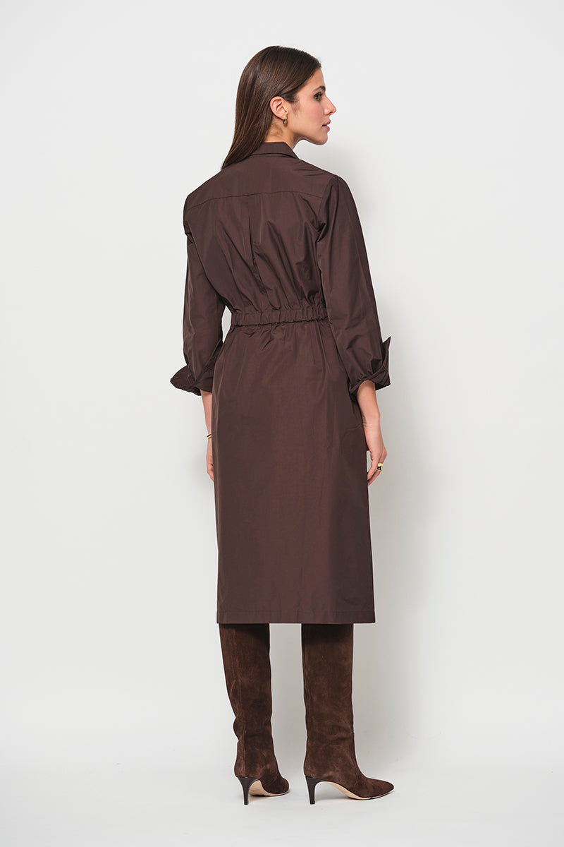 Crew neck dress