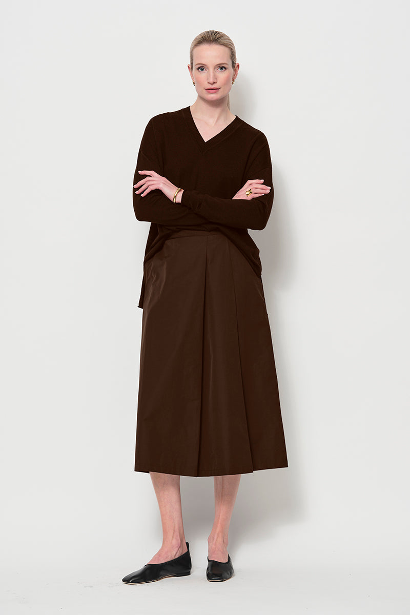 Two pleat skirt