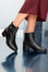 Leather ankle boots