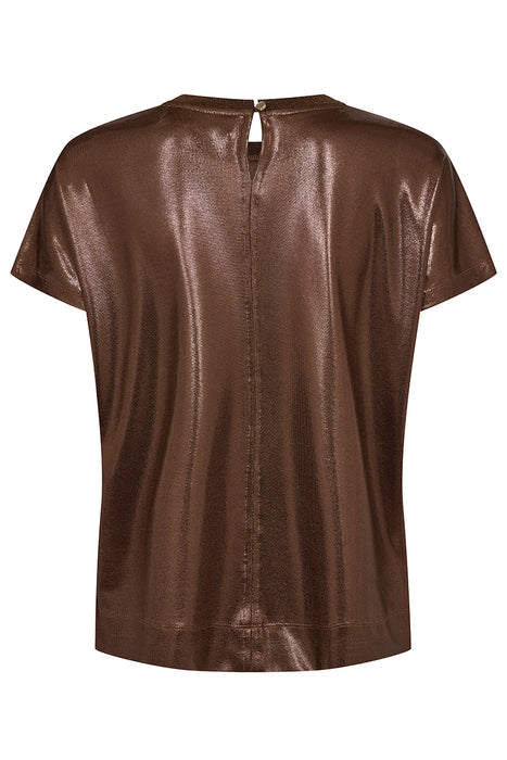 MMNivola O-neck Metallic Tee