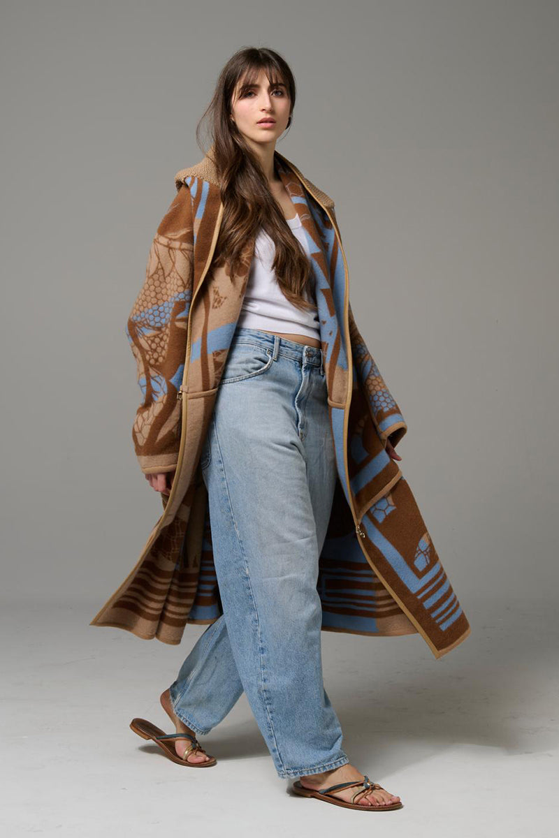 Kimono with hood