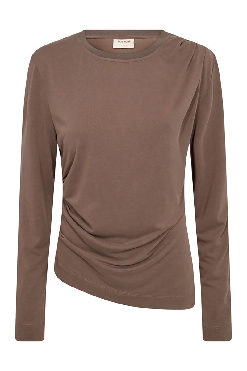 MMAmi O-LS Draped Tee