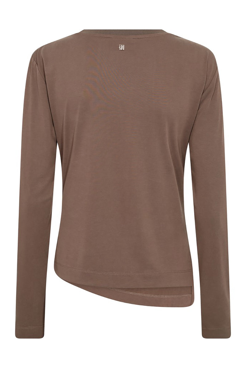 MMAmi O-LS Draped Tee