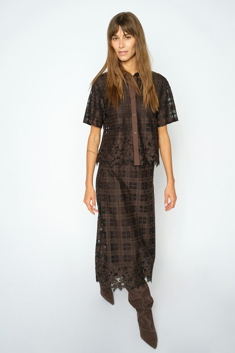 MMBia Checko Lace Skirt