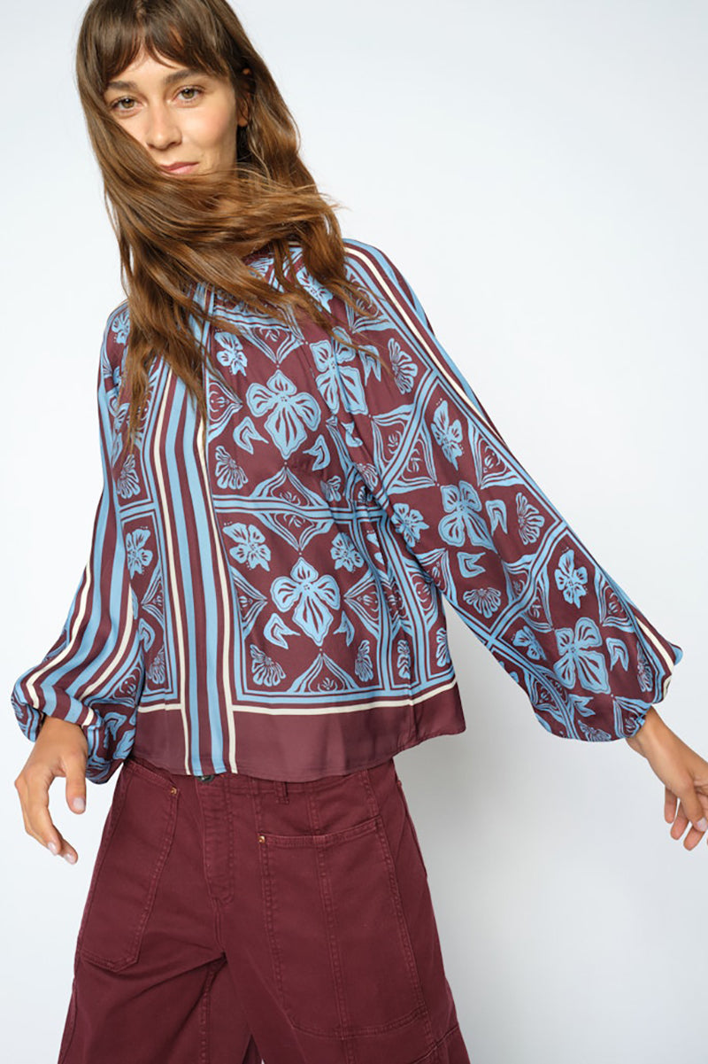 MMMilkey Linocut Blouse