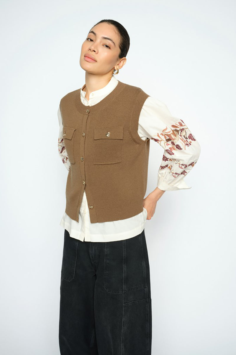MMAyana Wool Knit Vest