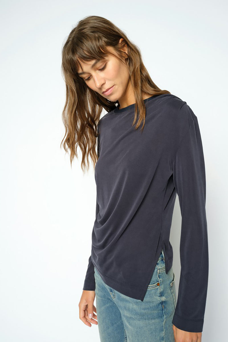 MMAmi O-LS Draped Tee