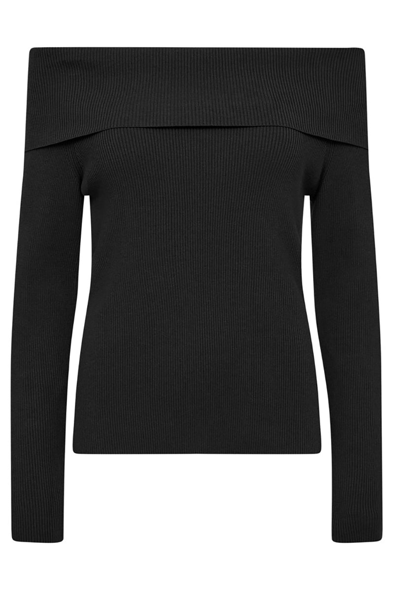 MMCaliz Rib Off-Shoulder Knit
