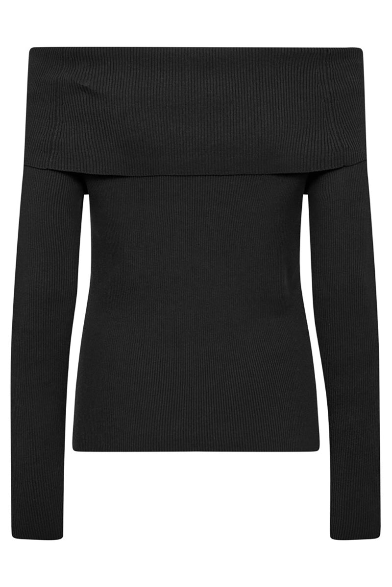 MMCaliz Rib Off-Shoulder Knit