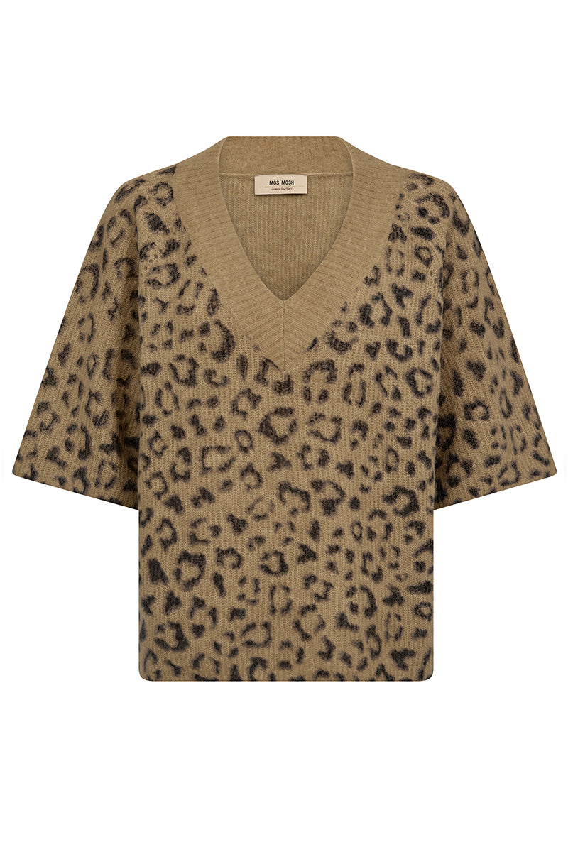 MMTaci V-Neck Leo Knit