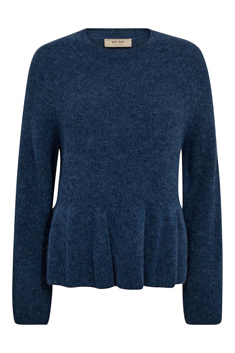 MMThora O-Neck Frill Knit