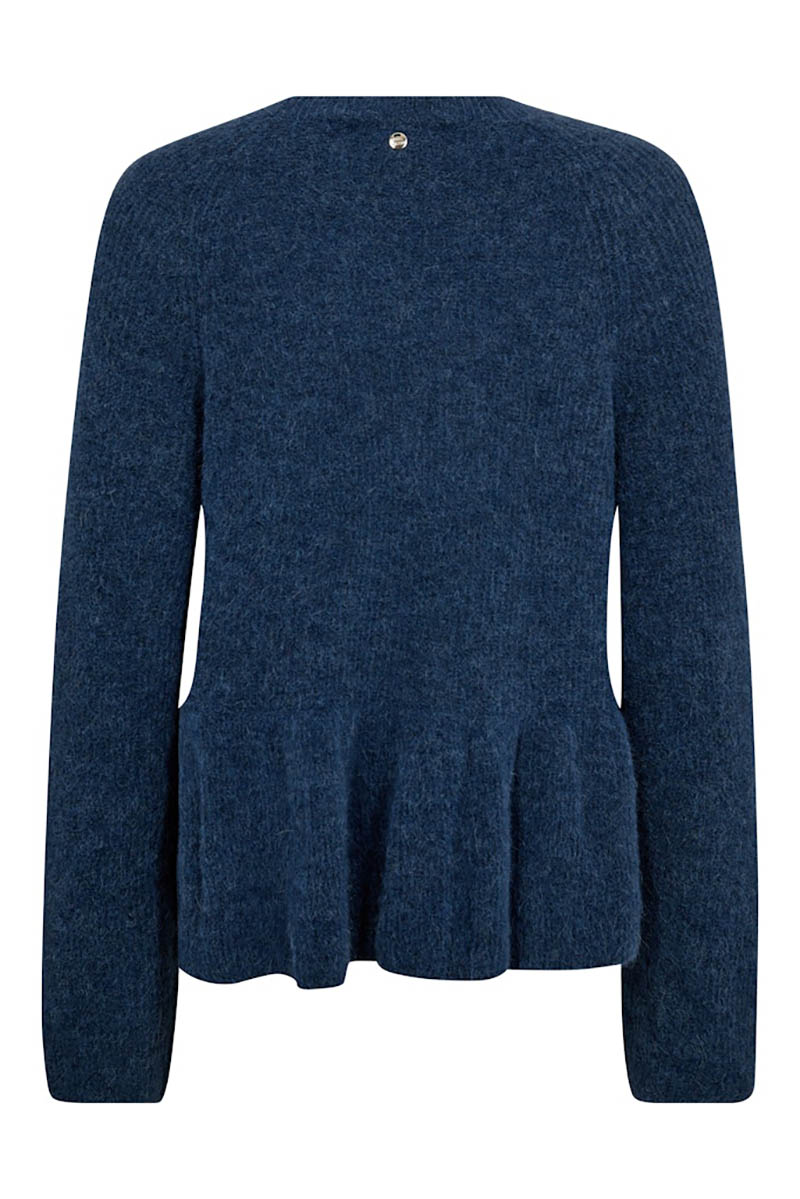 MMThora O-Neck Frill Knit