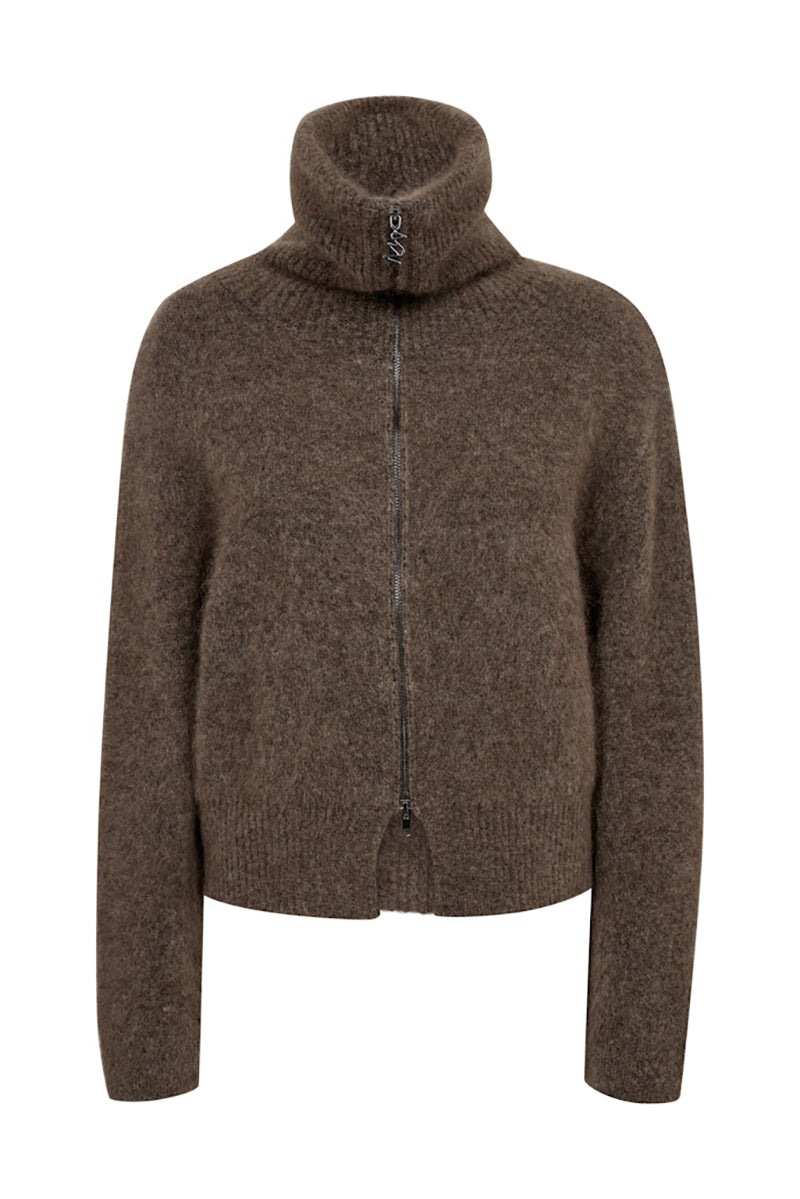 MMHulda Knit Zip Cardigan