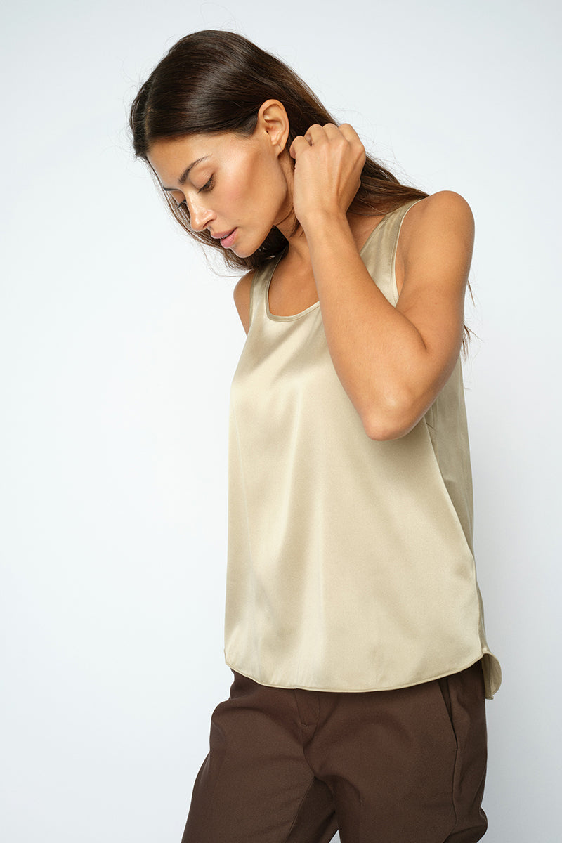 MMAstrid Silk Tank Top