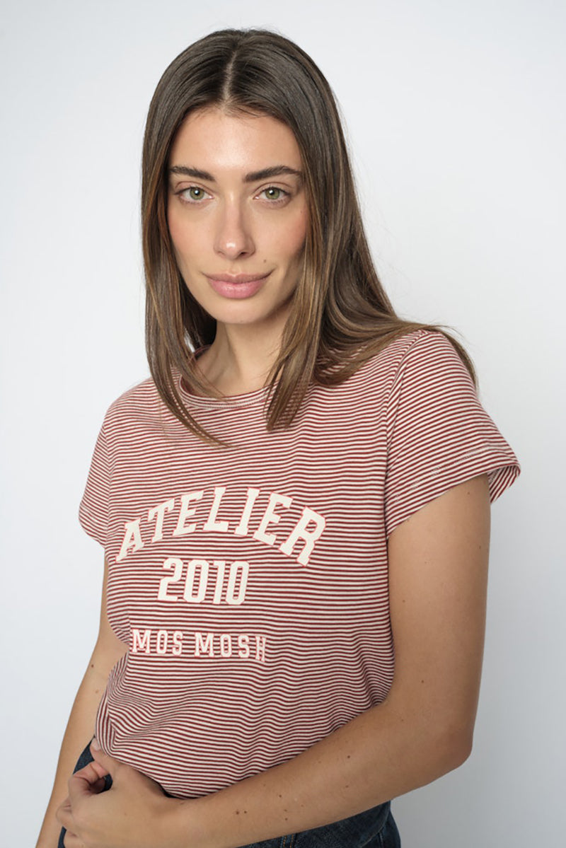 MMCamp O-SS Stripe Tee