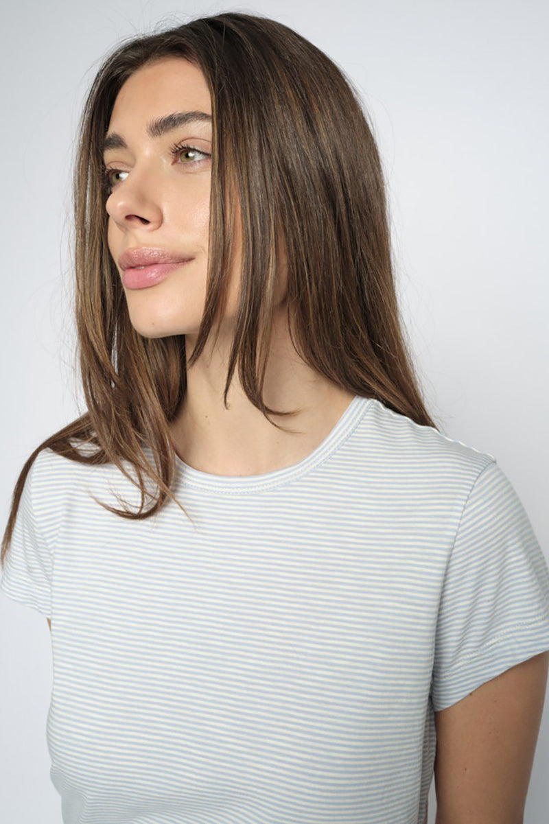 MMCampa O-SS Stripe Tee