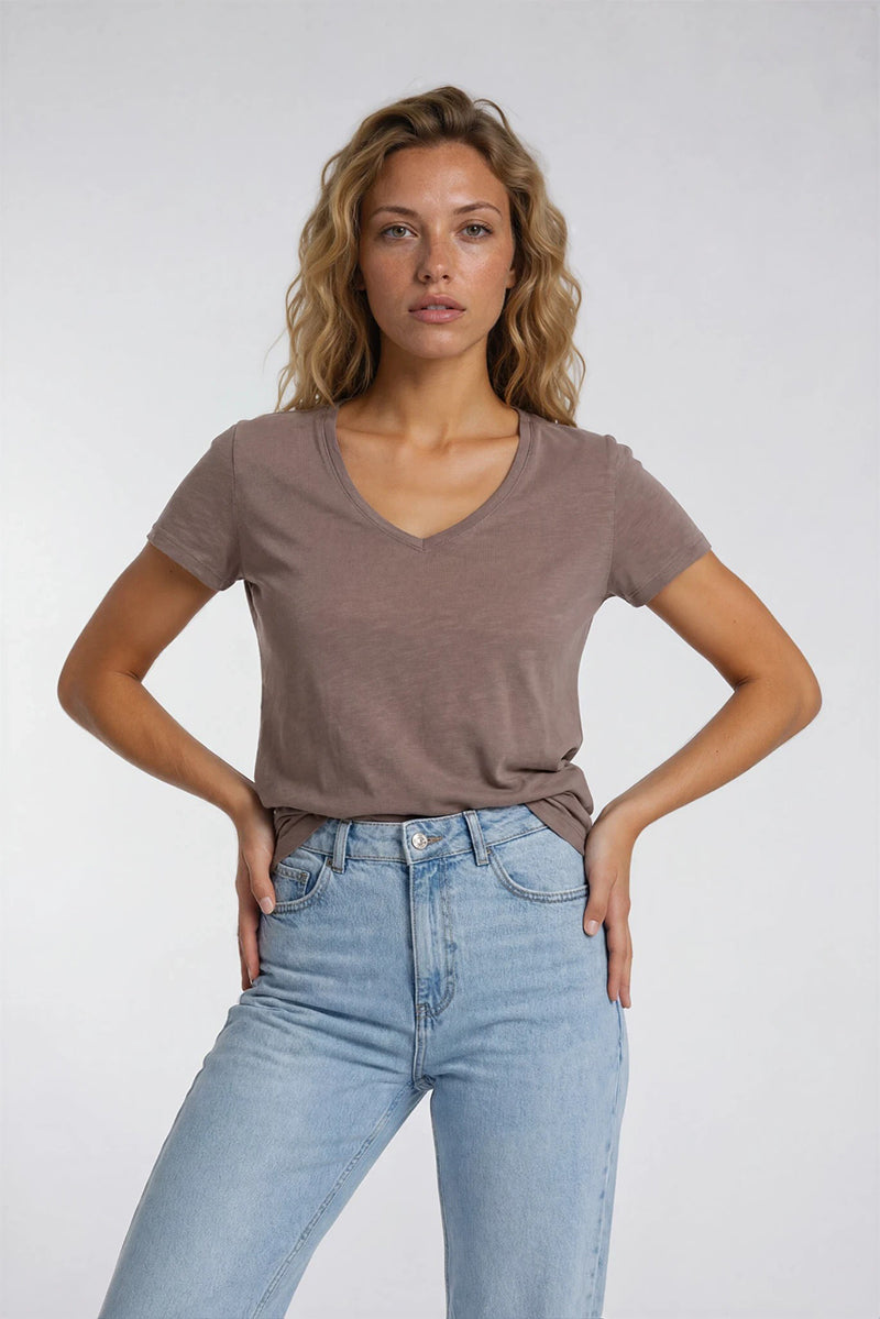 Arden Organic V-SS Tee