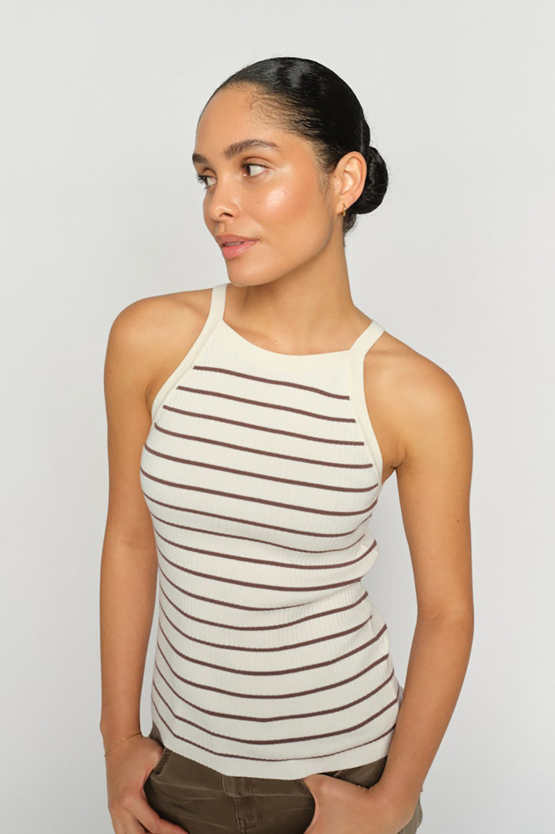 MMImanja Caliz Stripe Knit Top
