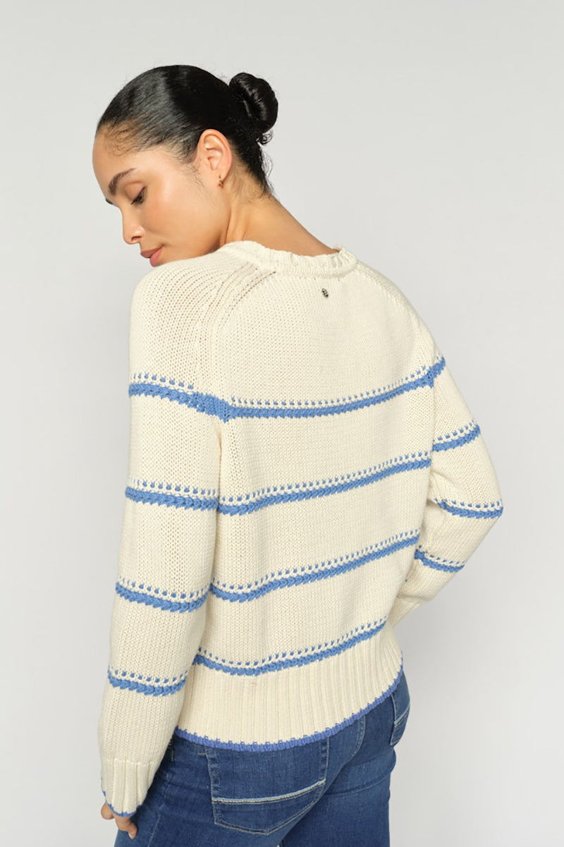 MMRola Bine Stripe Crewneck Knit
