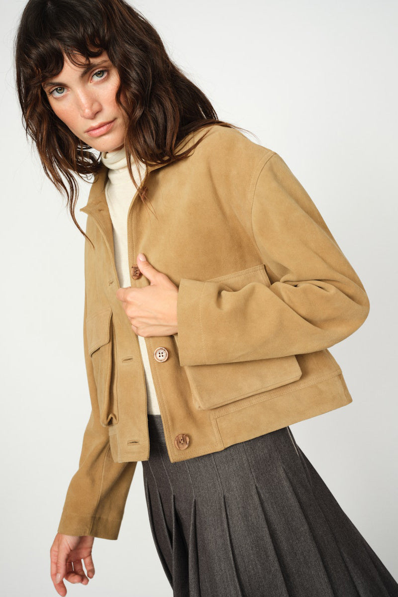 MMDorah Suede Jacket