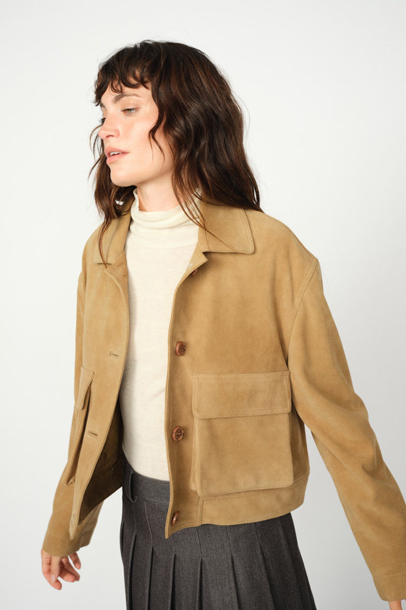 MMDorah Suede Jacket