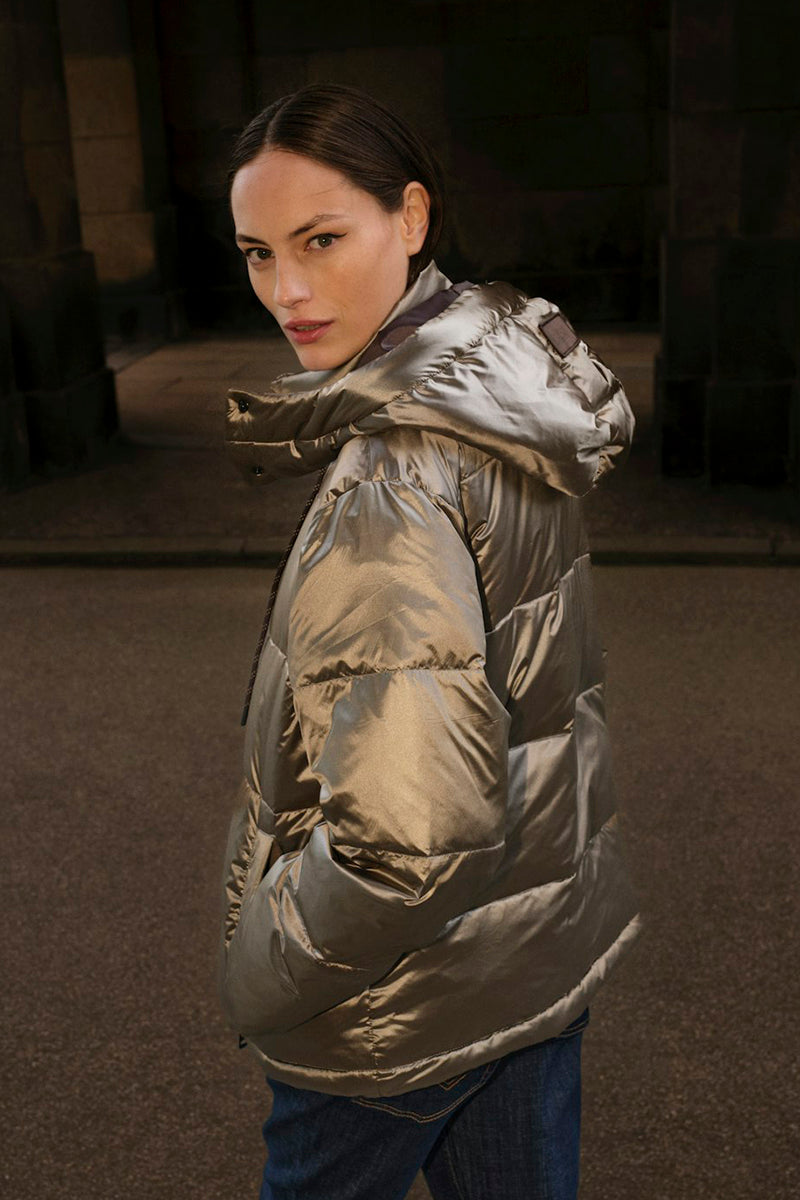 MMJilly Metallic Down Jacket