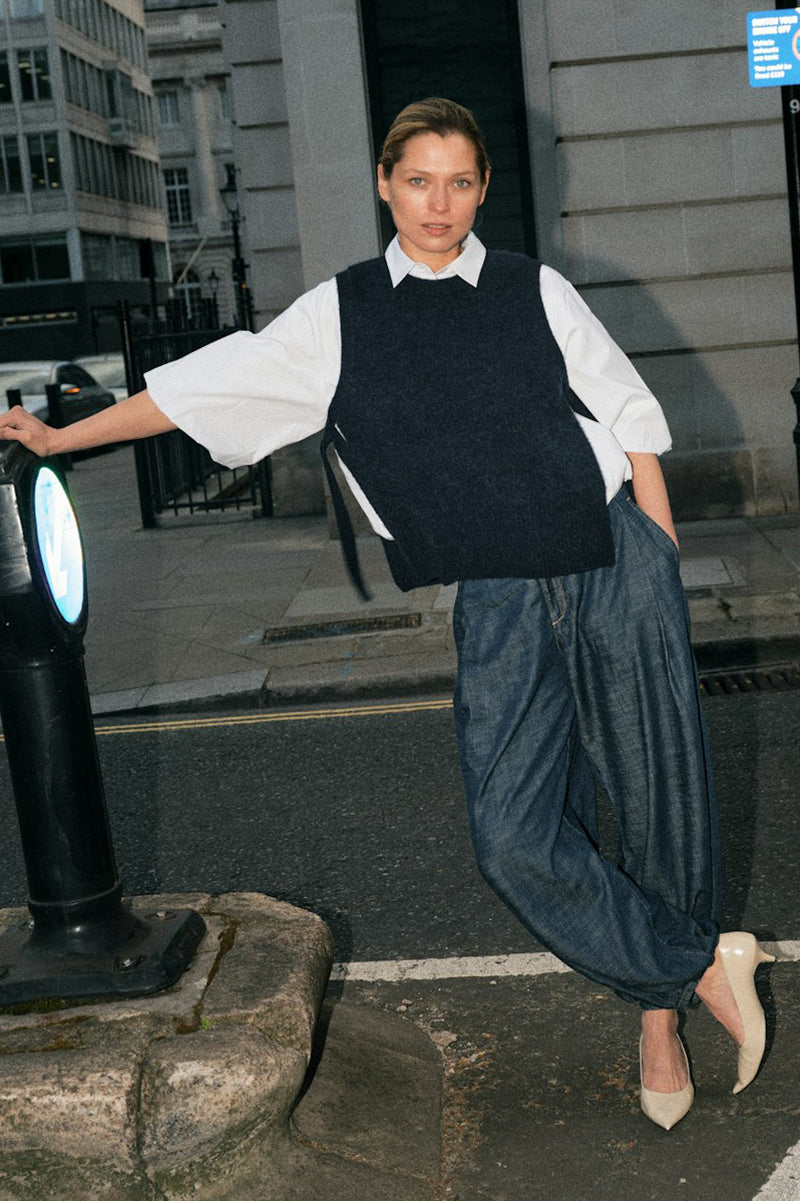 MMThora Tie Knit Vest