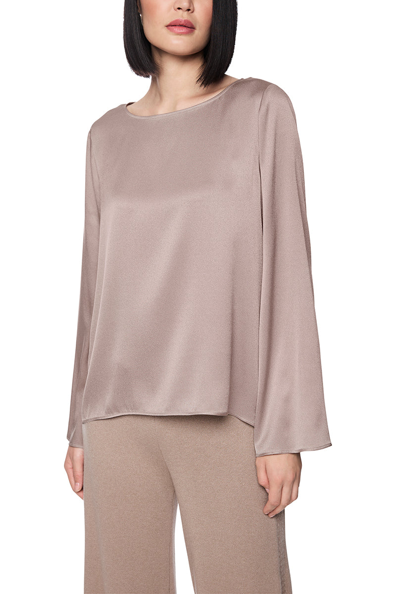 Flowing silk blouse