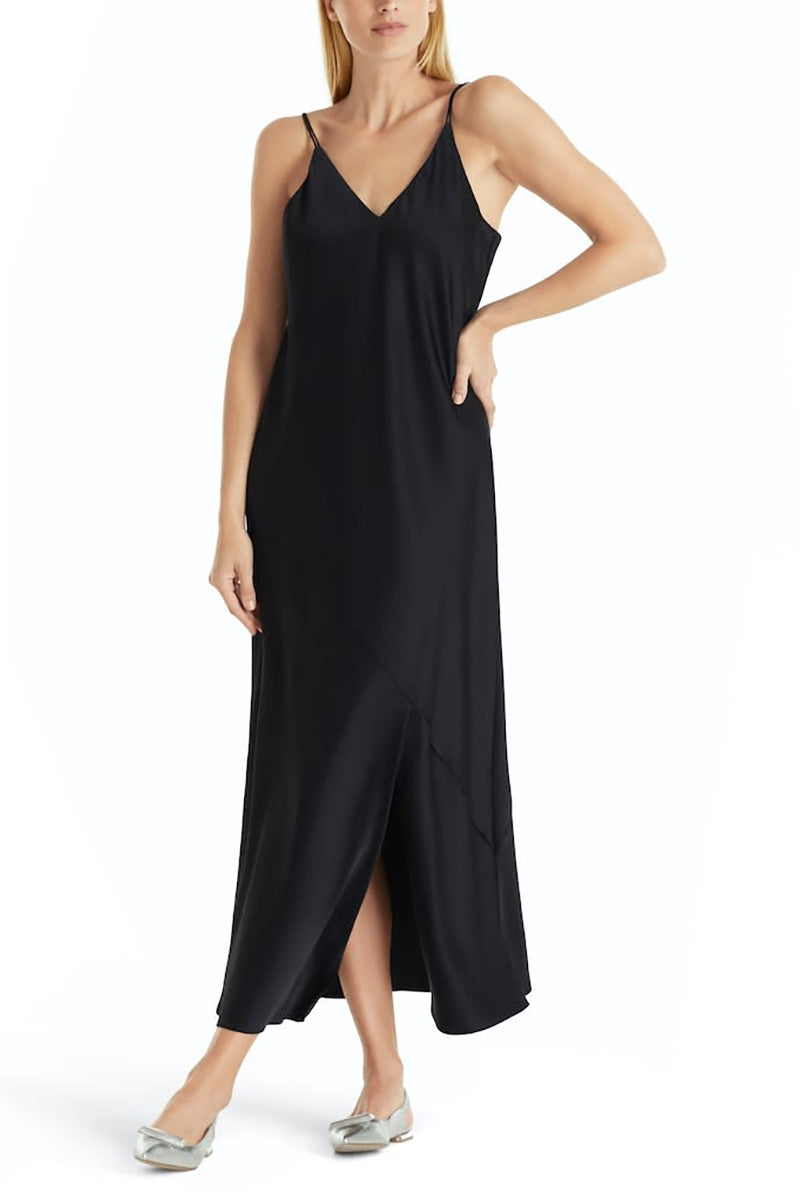 Midi-length strap dress