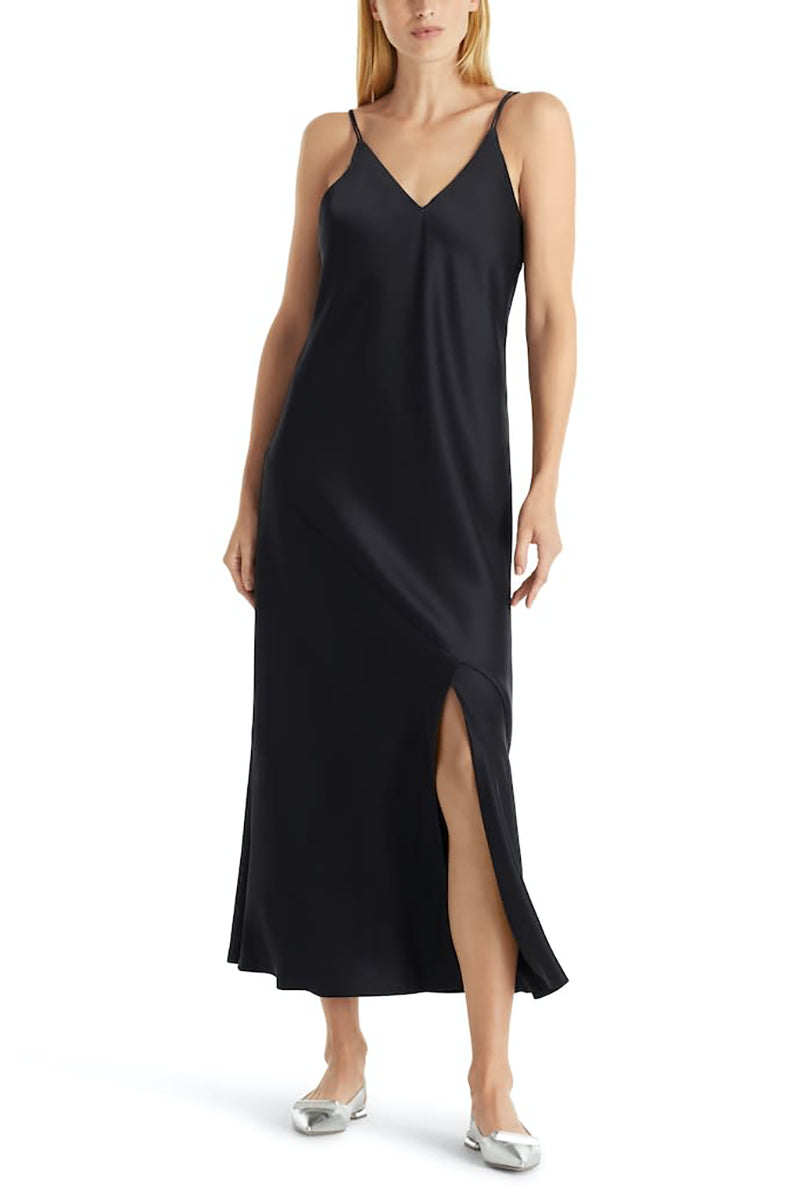 Midi-length strap dress