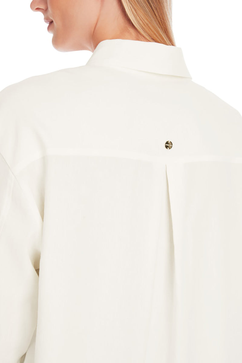 Oversized utility style shirt blouse