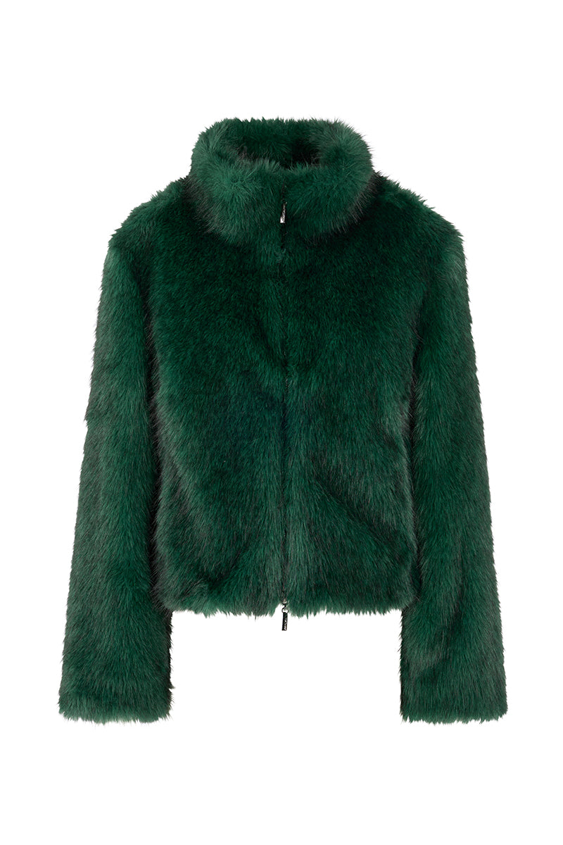Cosy faux fur jacket